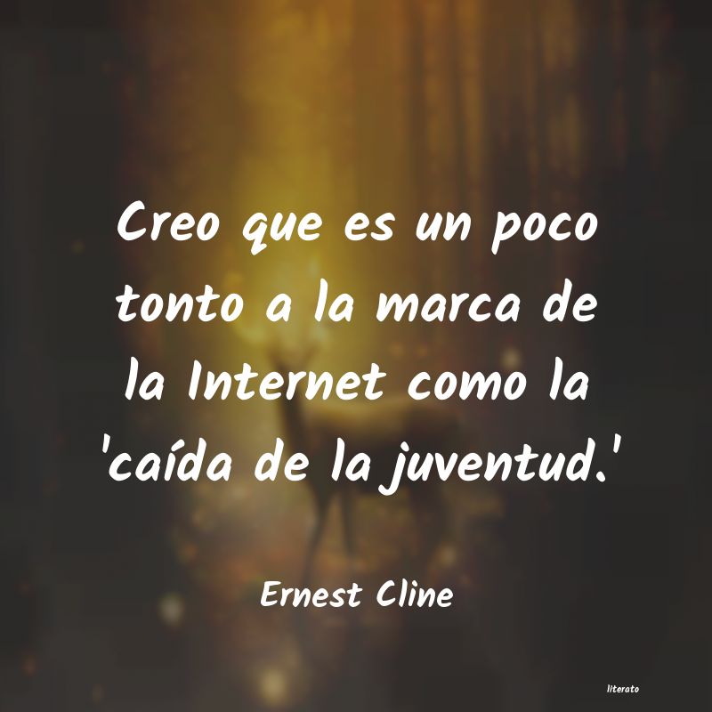 Frases de Ernest Cline