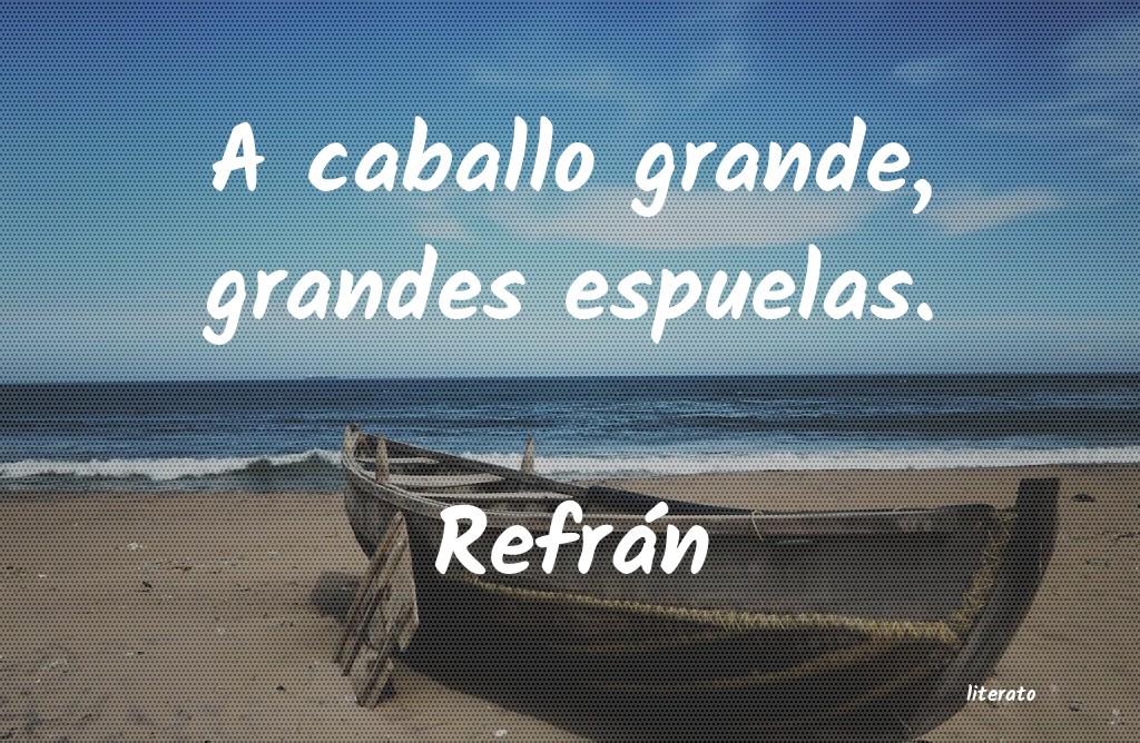 Frases de Refrán