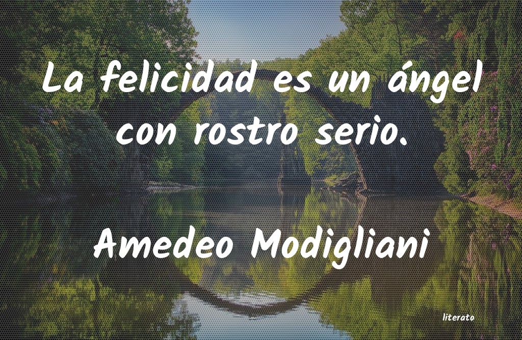 frases de Amedeo Modigliani