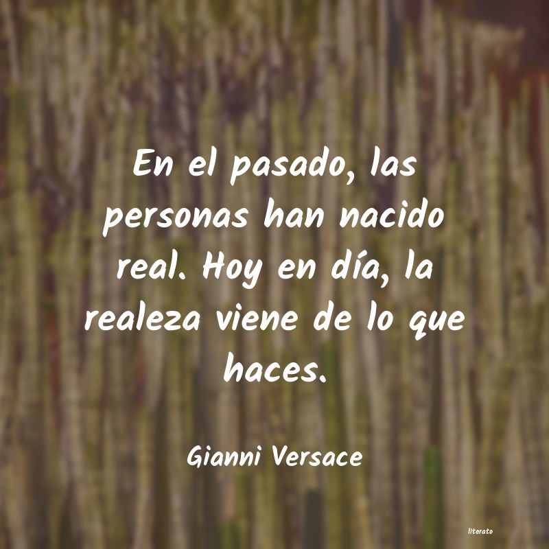 Frases de Gianni Versace