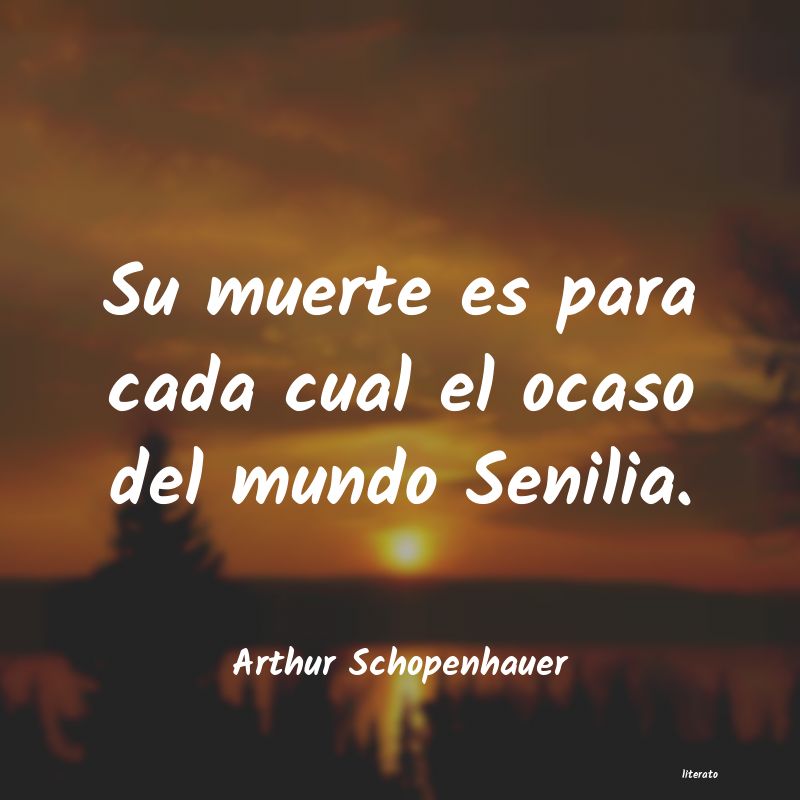 Frases de Arthur Schopenhauer