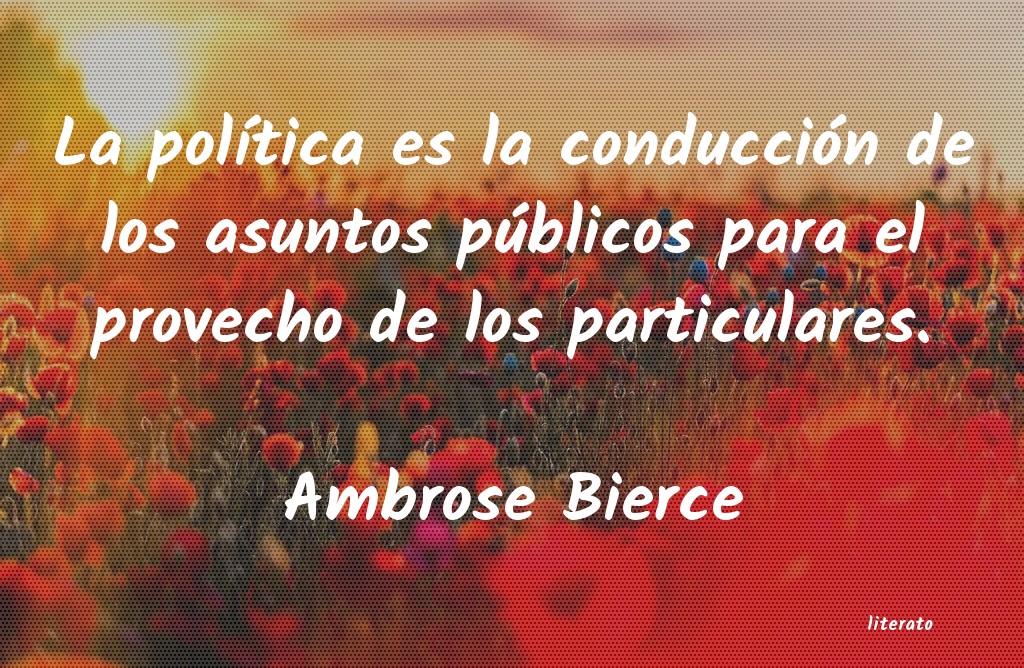 frases de Ambrose Bierce