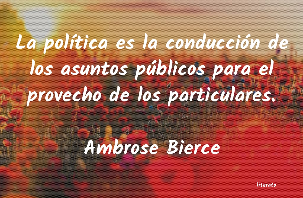 Frases de Ambrose Bierce