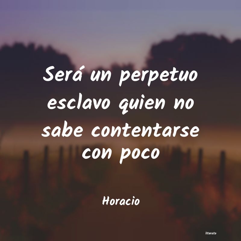 frases de Horacio