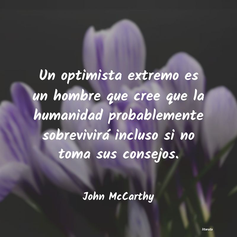 Frases de John McCarthy