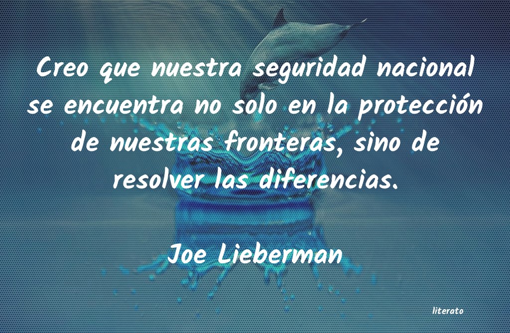 frases de Joe Lieberman