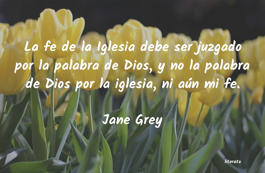 frases de Jane Grey