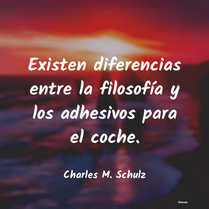 frases de Charles M. Schulz