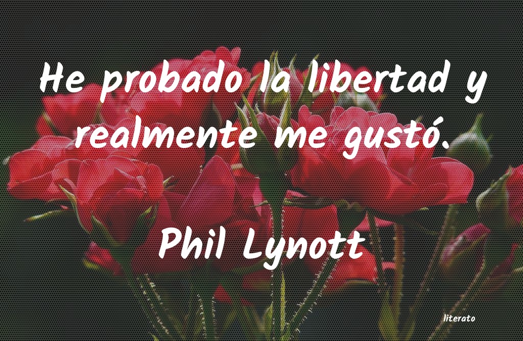 Frases de Phil Lynott