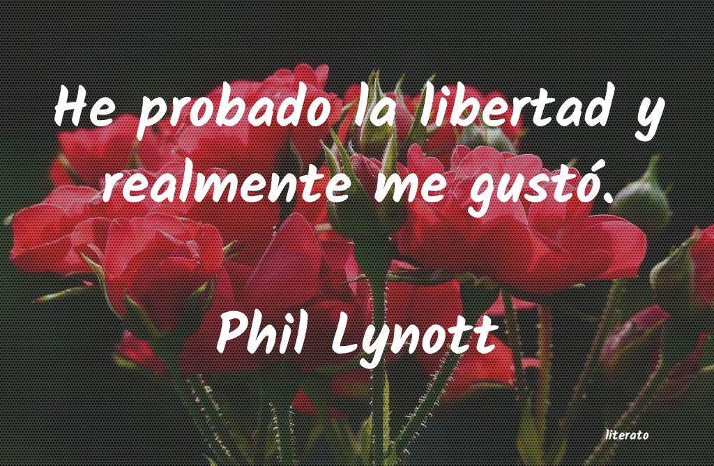 frases de Phil Lynott