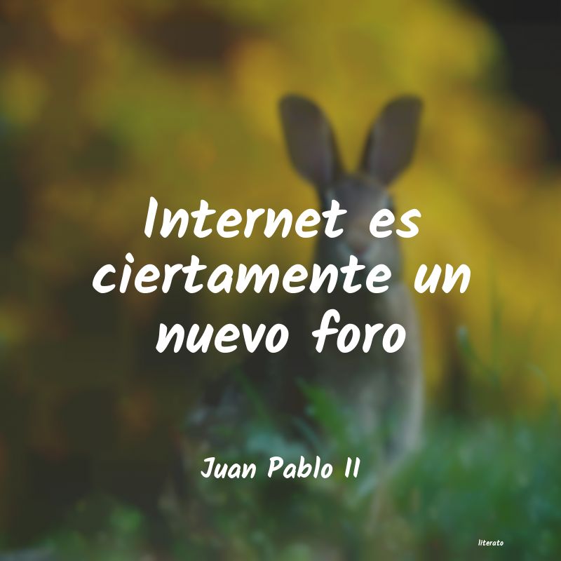 frases de Juan Pablo II