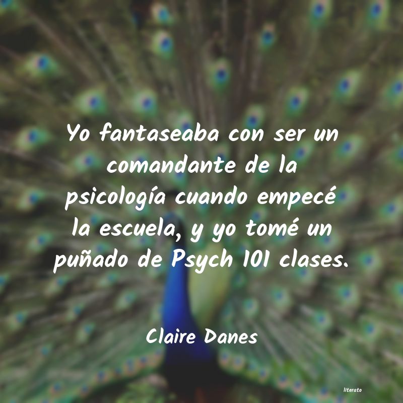 frases de Claire Danes