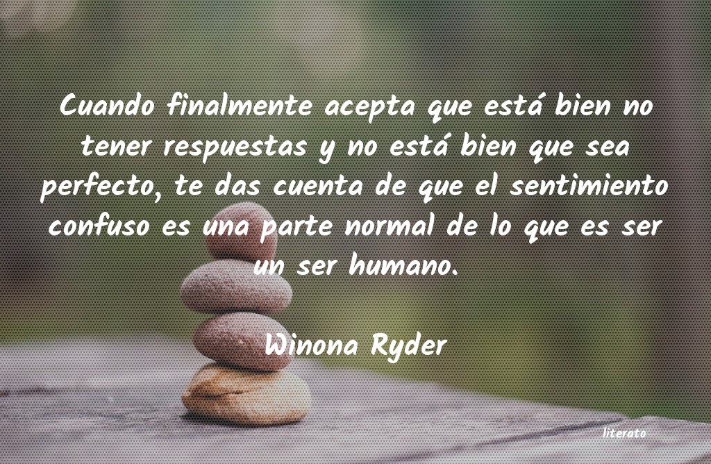 frases de Winona Ryder