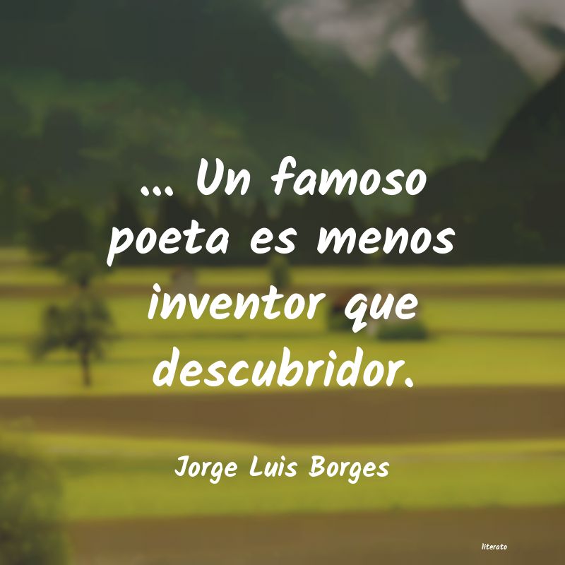 Frases de Jorge Luis Borges