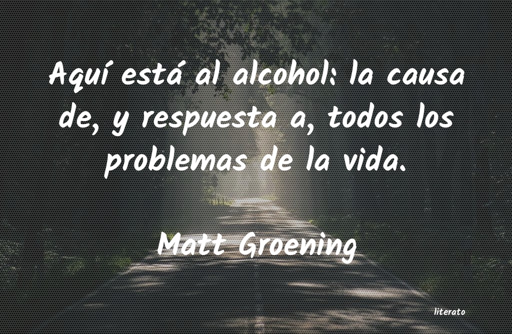 Frases de Matt Groening