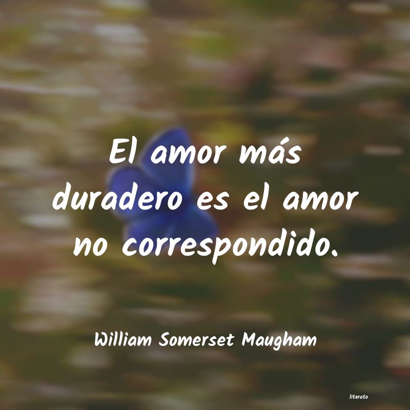 Frases de William Somerset Maugham