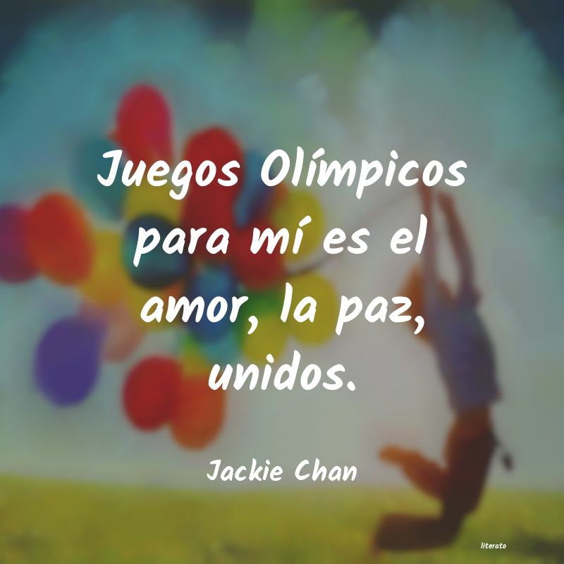 frases de Jackie Chan