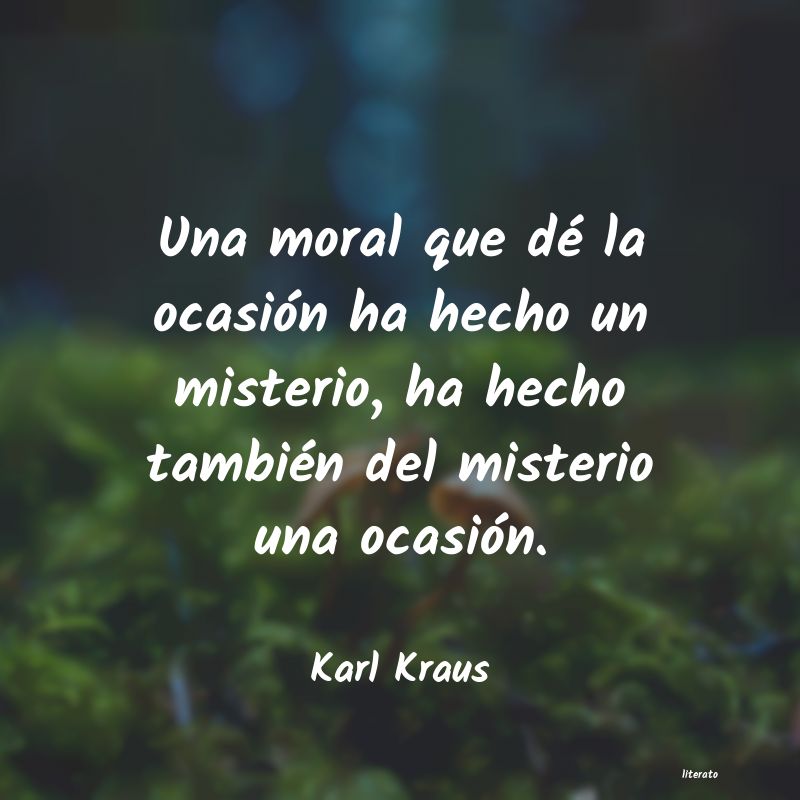 frases de Karl Kraus