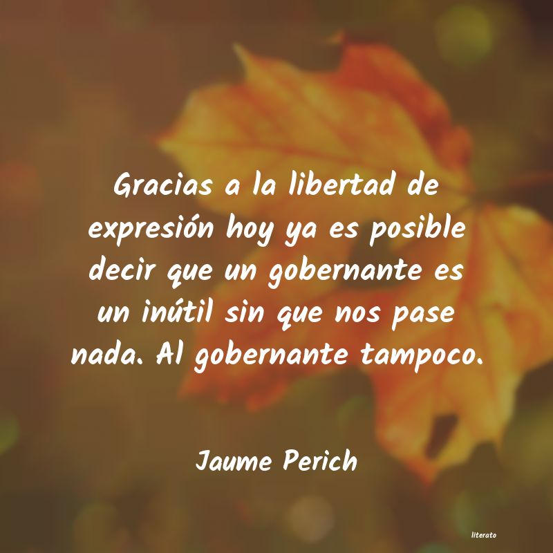 frases de Jaume Perich