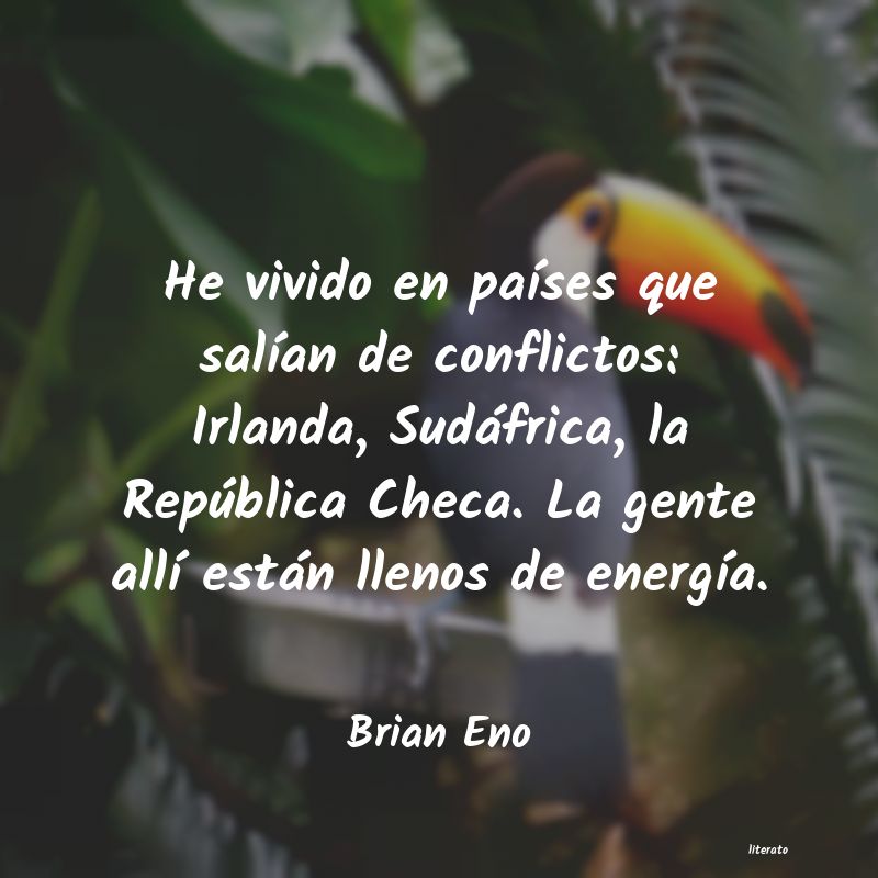 Frases de Brian Eno