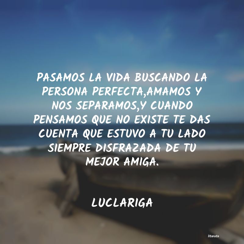 Frases de LUCLARIGA