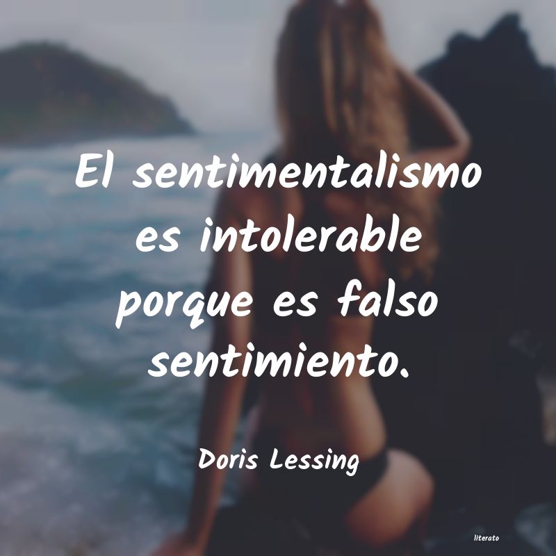 Frases de Doris Lessing