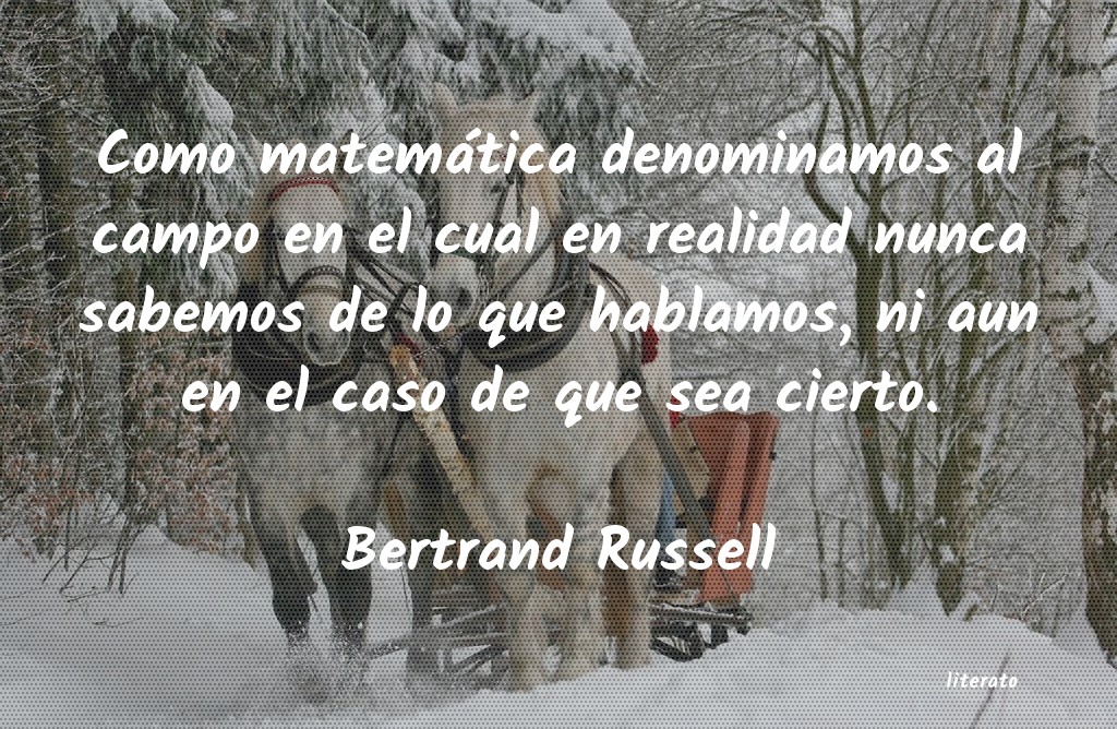 frases de Bertrand Russell