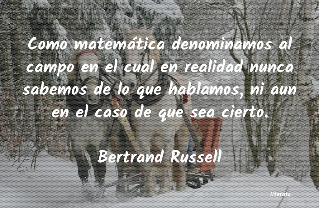 Frases de Bertrand Russell