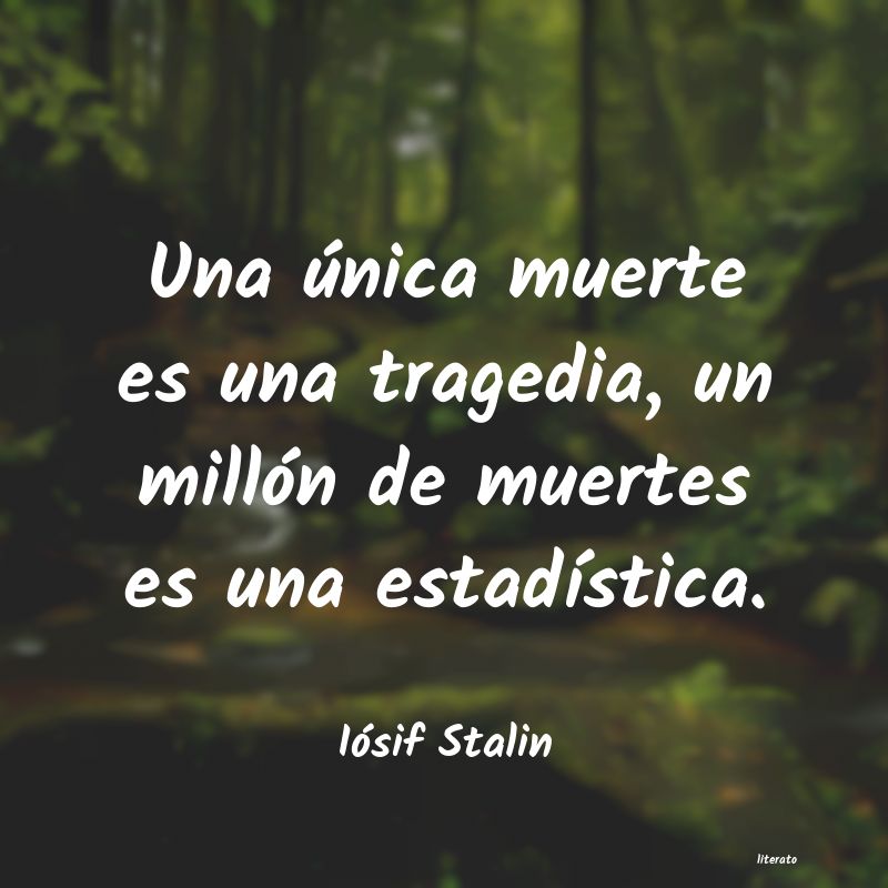 Frases de Iósif Stalin