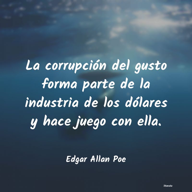 Frases de Edgar Allan Poe