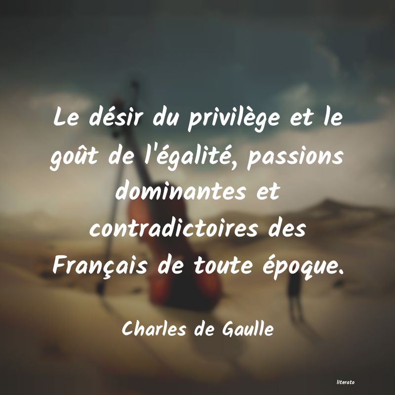 frases de Charles de Gaulle