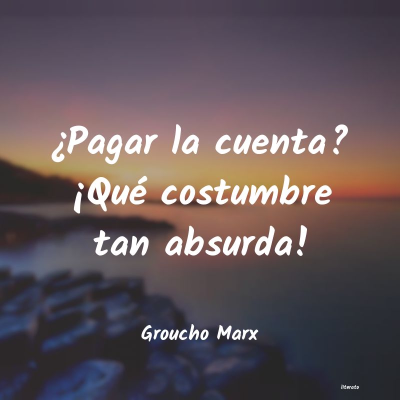 Frases de Groucho Marx