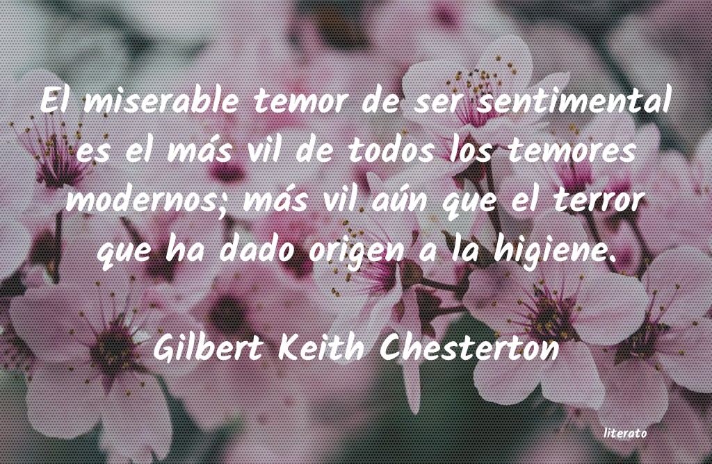 Frases de Gilbert Keith Chesterton