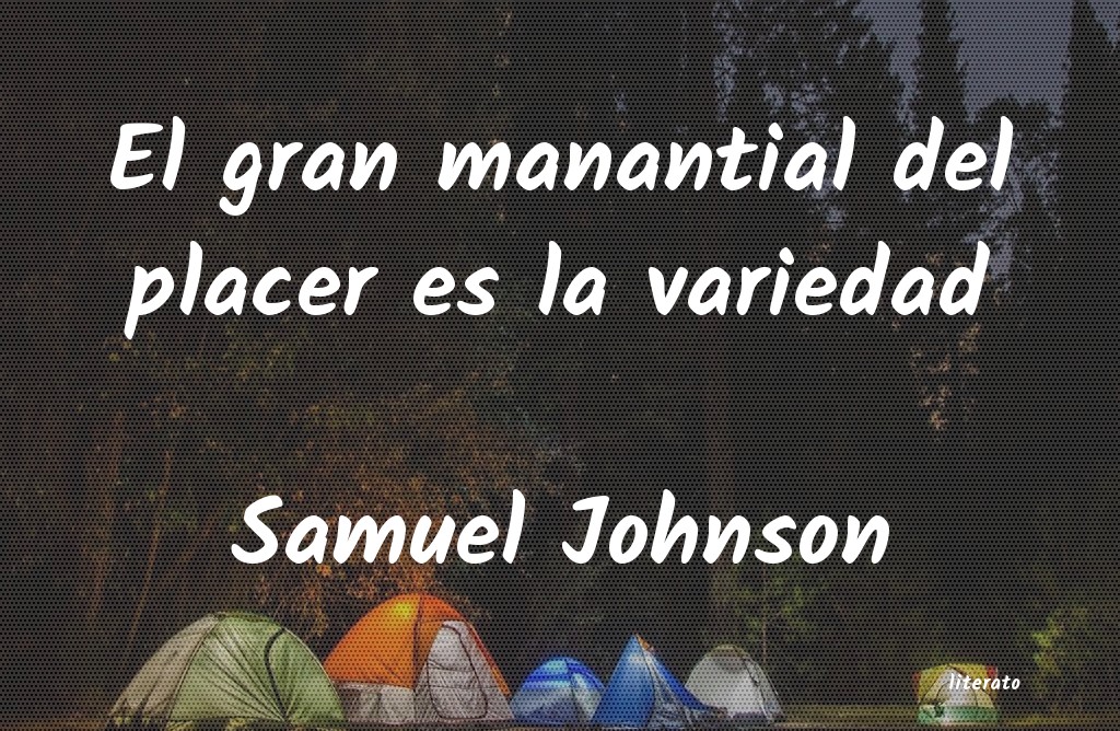 Frases de Samuel Johnson