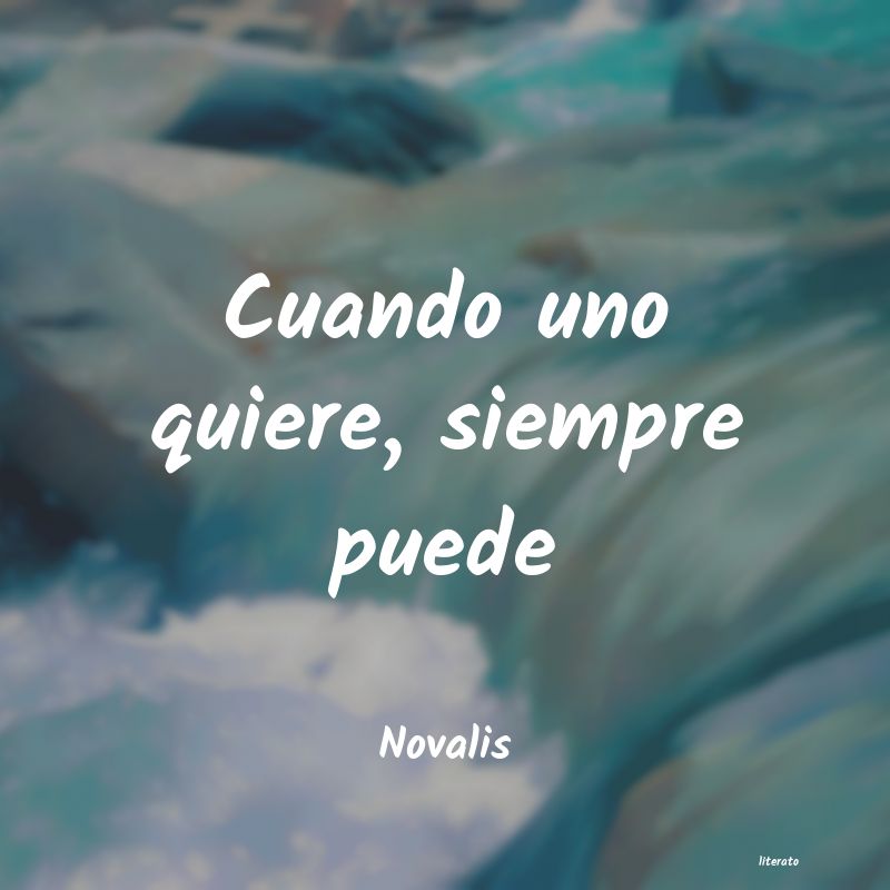 frases de Novalis