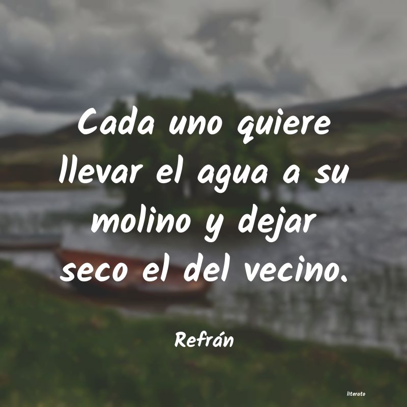 frases de Refrán