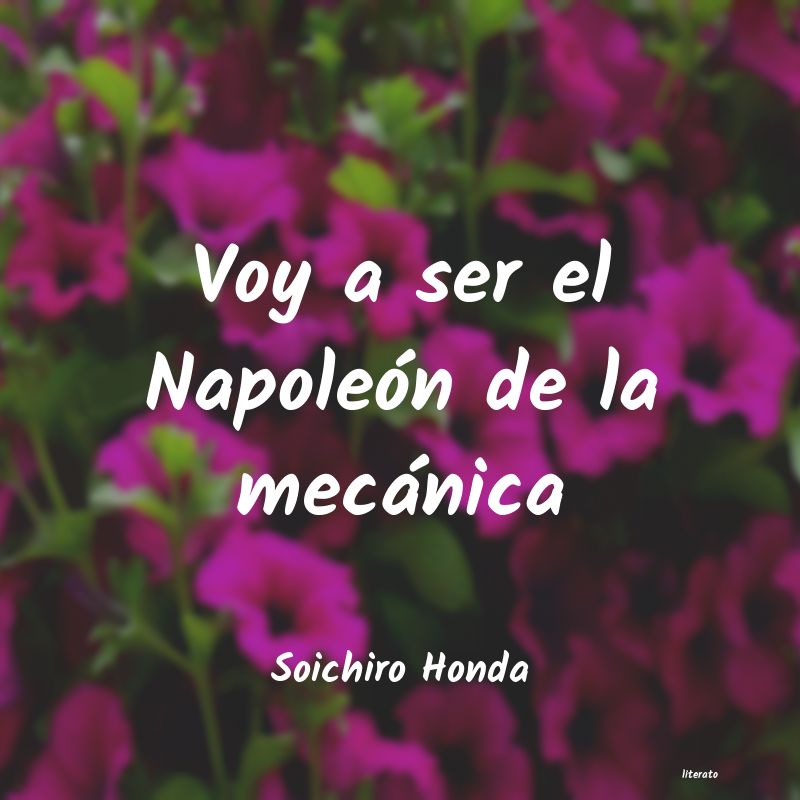 frases de Soichiro Honda