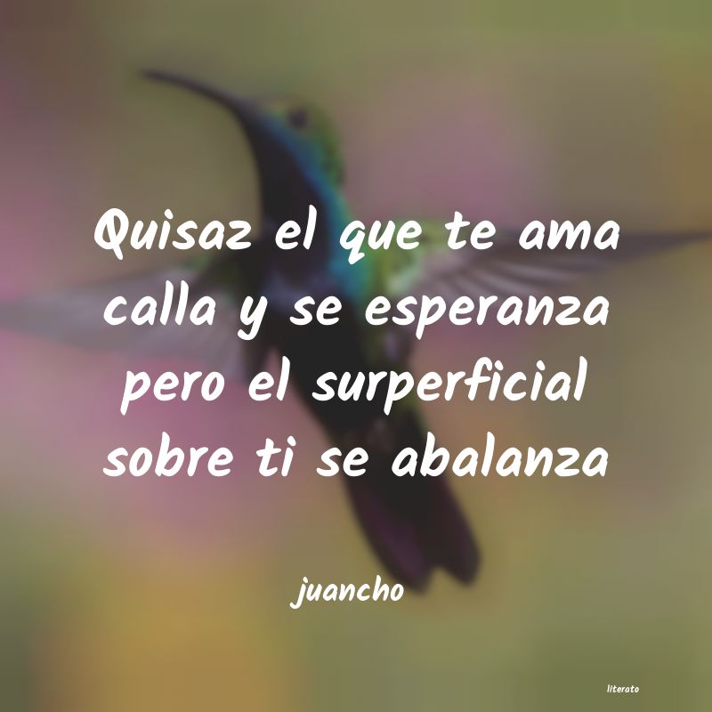 Frases de juancho