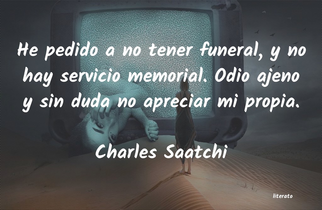 Frases de Charles Saatchi