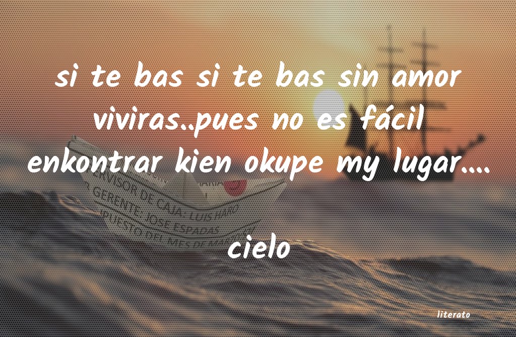 Frases de cielo