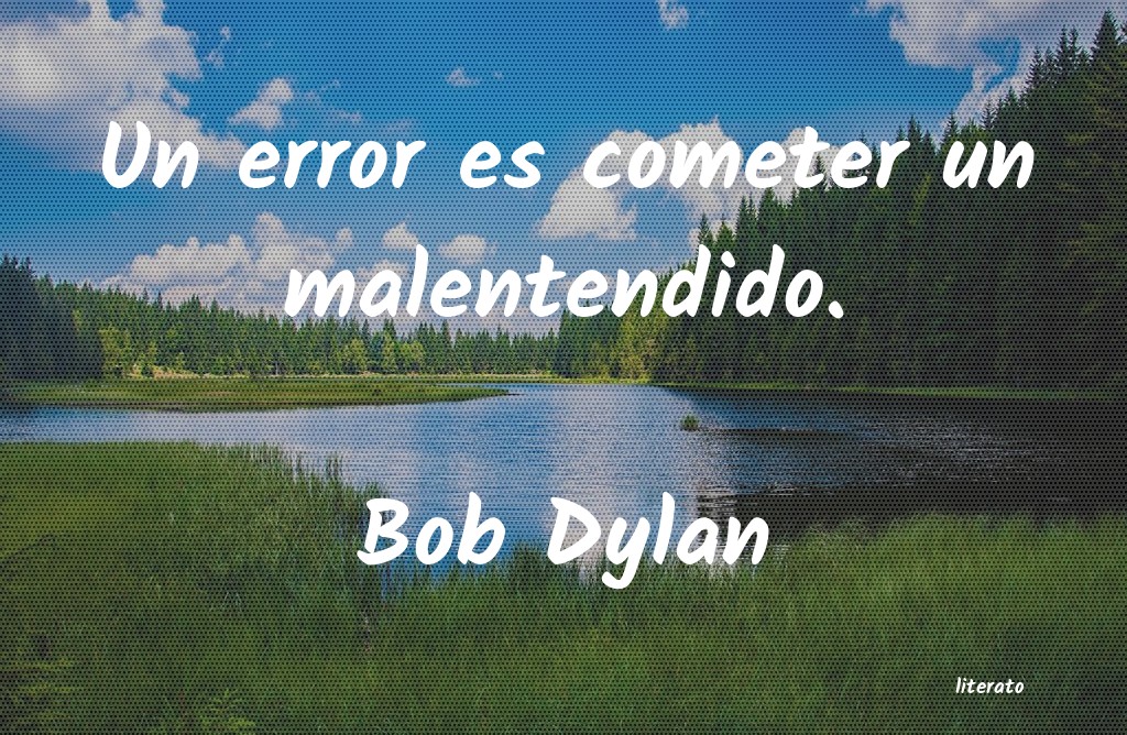 Frases de Bob Dylan