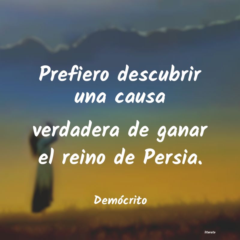 frases de Demócrito