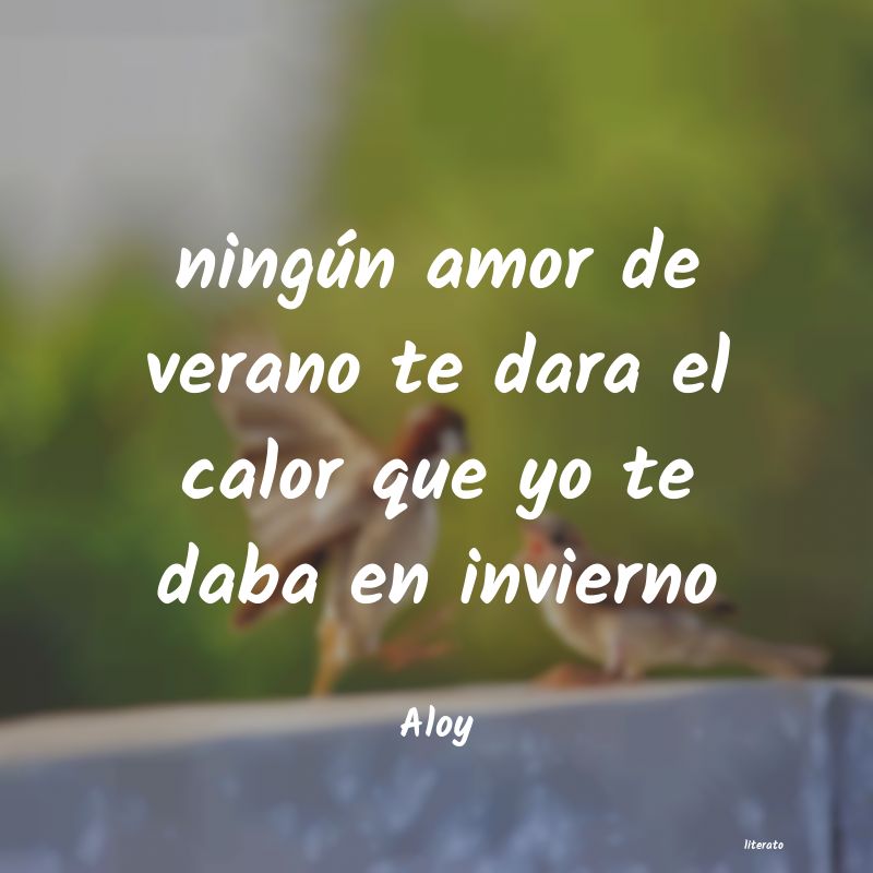 Frases de Aloy