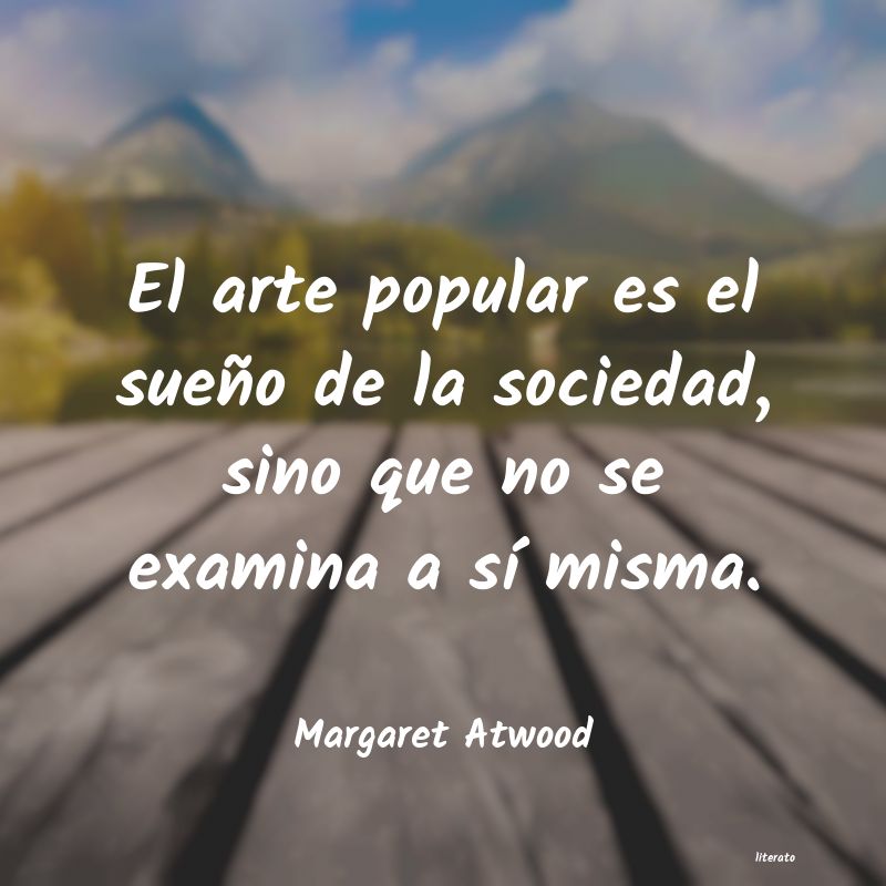 frases de Margaret Atwood