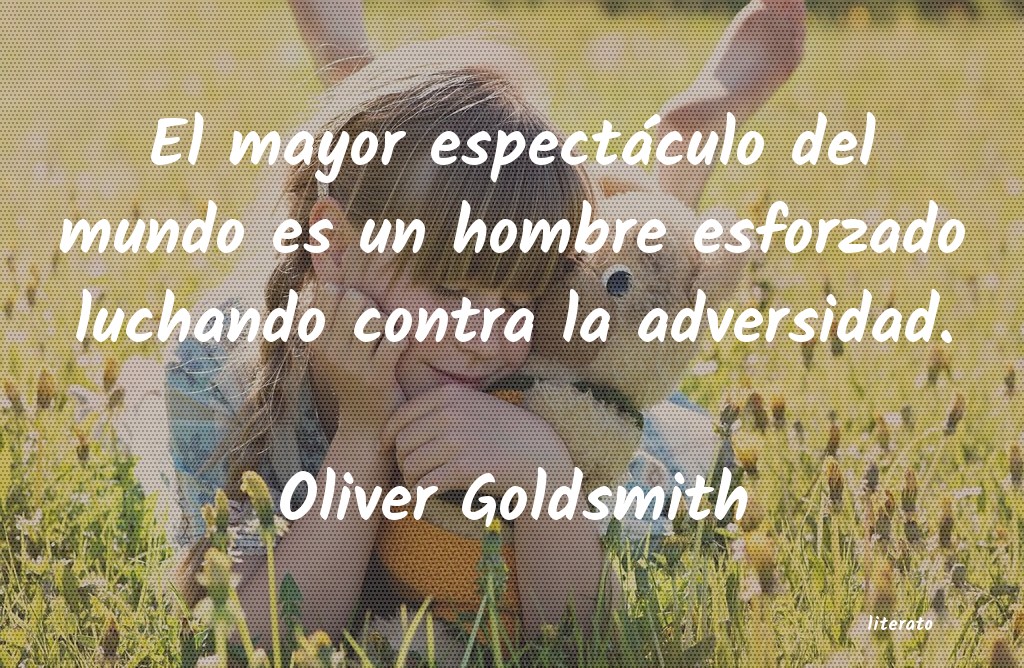 Frases de Oliver Goldsmith