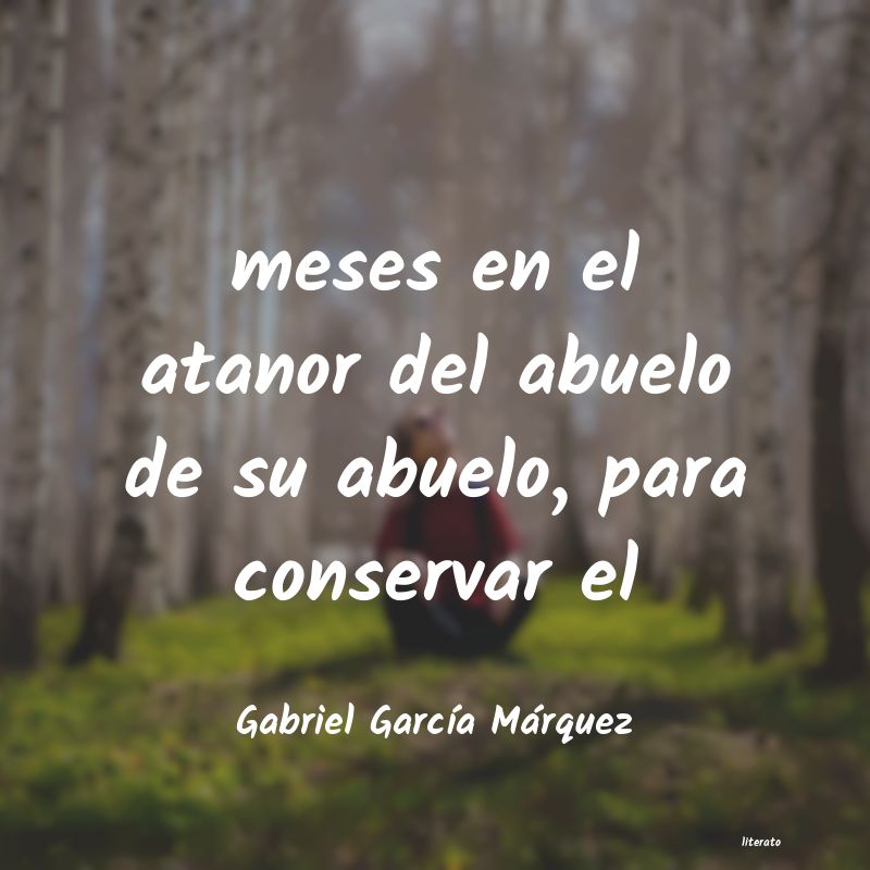 frases de Gabriel GarcÃa Márquez