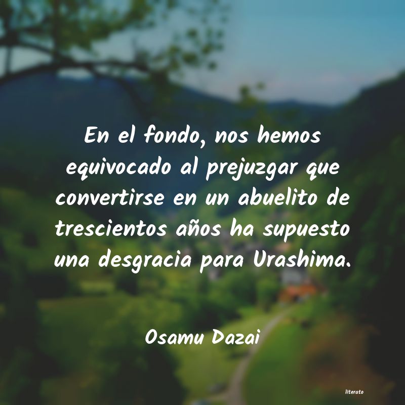 frases de Osamu Dazai