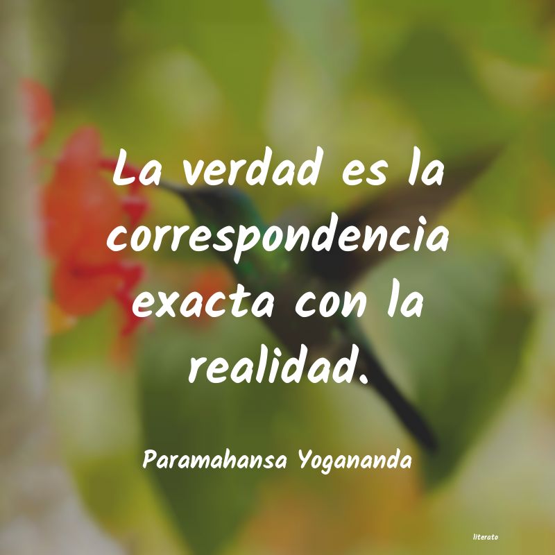 Frases de Paramahansa Yogananda