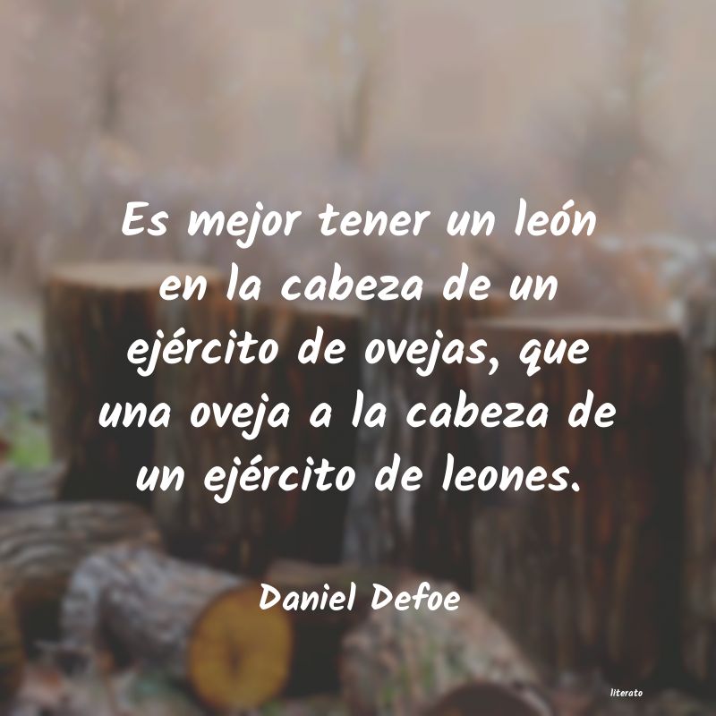 Frases de Daniel Defoe