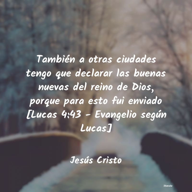 frases de JesÃºs Cristo